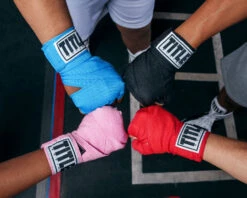 TITLE Boxing Advanced Semi-Elastic 110” Assorted Hand Wraps (10 Pair) -Sports Boxing asahw10 8
