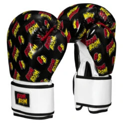 BOOM BOOM Boxing Striker Youth Boxing Gloves 3.0 9 BOOM BOOM Boxing Striker Youth Boxing Gloves 3.0 -Sports Boxing bbsbgy3 bk wh 02