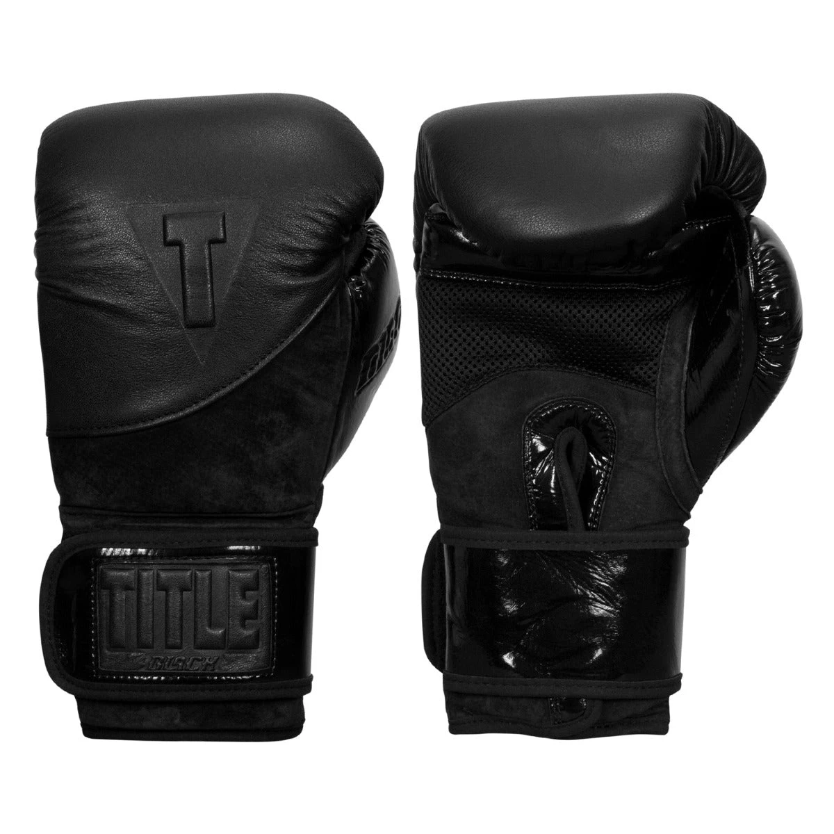 TITLE Black Blitz Sparring Gloves 1 TITLE Black Blitz Sparring Gloves