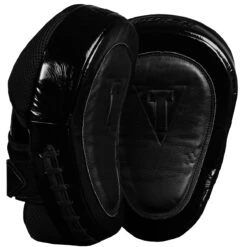 TITLE Black Blast Punch Mitts 8 TITLE Black Blast Punch Mitts -Sports Boxing bkbstpm bk 3