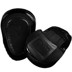 TITLE Black Blast Punch Mitts 9 TITLE Black Blast Punch Mitts -Sports Boxing bkbstpm bk 4