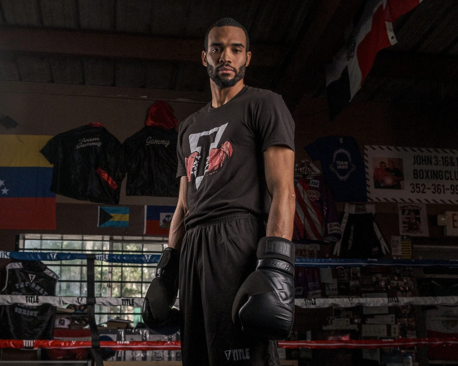 TITLE Black Phantom Bag Gloves 2 TITLE Black Phantom Bag Gloves - Image 2