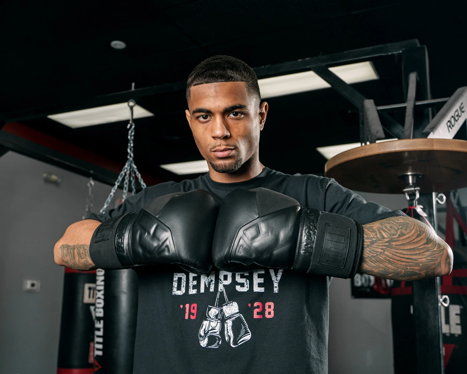 TITLE Black Phantom Bag Gloves 8 TITLE Black Phantom Bag Gloves - Image 8