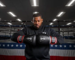 TITLE Boxing Leather Big League Bag Gloves 16 TITLE Boxing Leather Big League Bag Gloves -Sports Boxing blbg2 bk rd wh 2 2