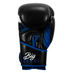 TITLE Boxing Leather Big League Training Gloves 13 TITLE Boxing Leather Big League Training Gloves -Sports Boxing bltg2 bk bl 04