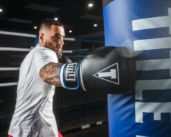 TITLE Boxing Leather Big League Training Gloves 17 TITLE Boxing Leather Big League Training Gloves -Sports Boxing bltg2 bk bl wh 3 1