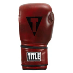 TITLE Boxing Blood Red Leather Bag Gloves 10 TITLE Boxing Blood Red Leather Bag Gloves -Sports Boxing brbg rd 003 4