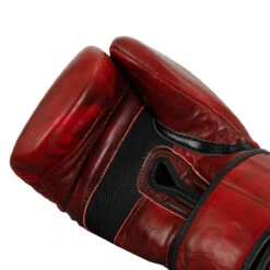 TITLE Boxing Blood Red Leather Bag Gloves 12 TITLE Boxing Blood Red Leather Bag Gloves -Sports Boxing brbg rd 005 4