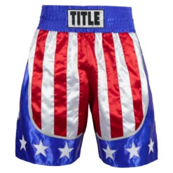 TITLE Boxing USA Trunks 4.0 -Sports Boxing btusa4 rd wh bl 02