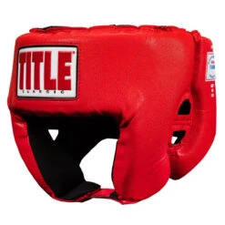 TITLE Classic USA Boxing Competition Headgear – Open Face -Sports Boxing cachx1 rd 1