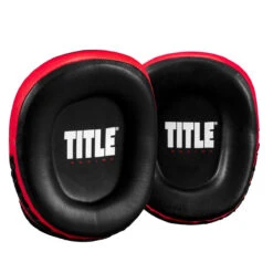 TITLE Boxing Leather Combination Focus Mitts 2.0 -Sports Boxing cbfpm2 3