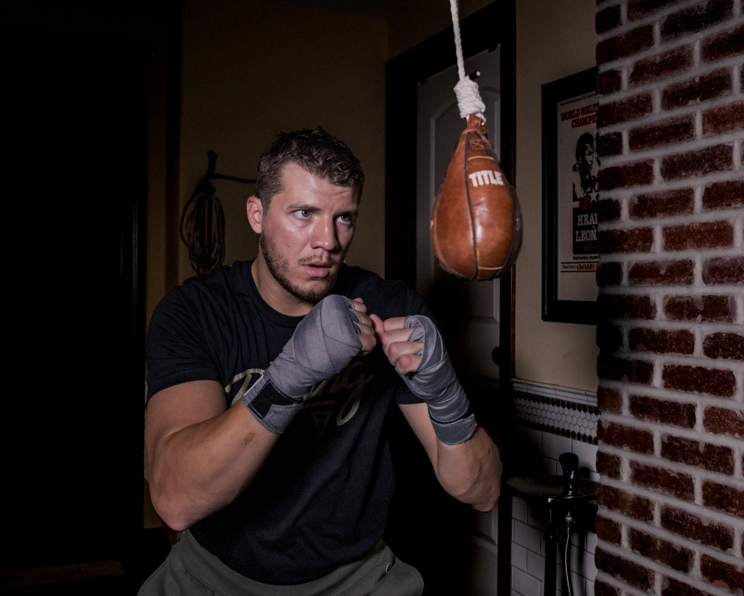 TITLE Boxing Cus D’Amato Genuine Leather Slipping Bag 2 TITLE Boxing Cus D’Amato Genuine Leather Slipping Bag - Image 2