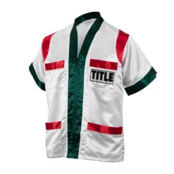 TITLE Boxing Old School Corner Jacket 34 TITLE Boxing Old School Corner Jacket -Sports Boxing cjss2 rd wh gn 01