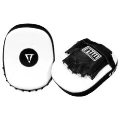 TITLE Boxing Cobra Leather Punch Mitts -Sports Boxing cmpml 3