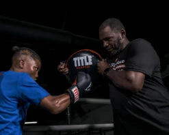 TITLE Classic Round Punch Shield V2 -Sports Boxing cpsh2 rdbk