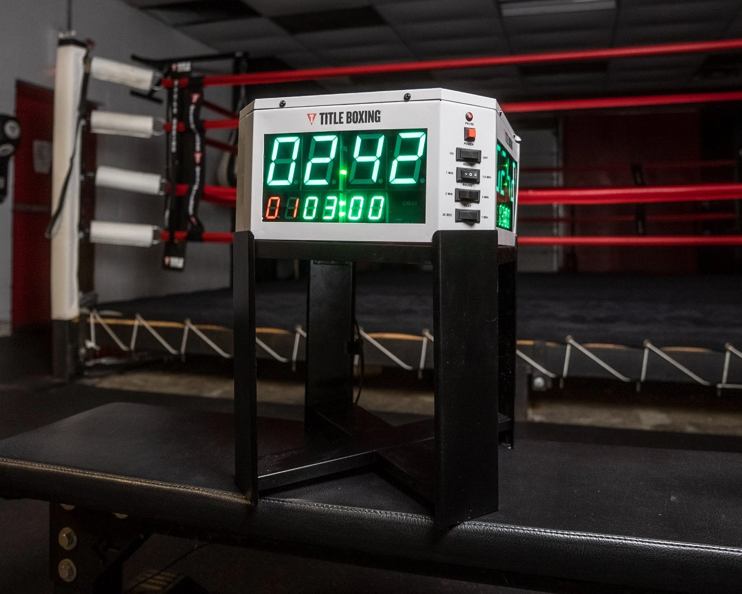TITLE Boxing Four-Sided Digital Timekeeper 2 TITLE Boxing Four-Sided Digital Timekeeper - Image 2