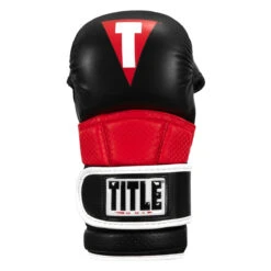 TITLE MMA Full Contact Sparring Gloves -Sports Boxing fcsg bk rd 03