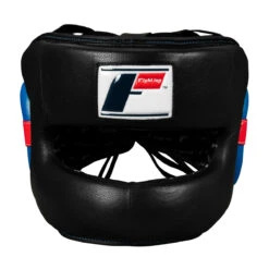 Fighting Leather No Contact Headgear -Sports Boxing ffshg2 bk 2
