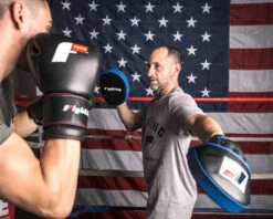 Fighting Freedom Leather Focus Mitts 22 Fighting Freedom Leather Focus Mitts -Sports Boxing flfm2 bk