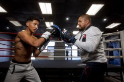 Fighting Freedom Leather Focus Mitts 23 Fighting Freedom Leather Focus Mitts -Sports Boxing flfm2 bk bl 1