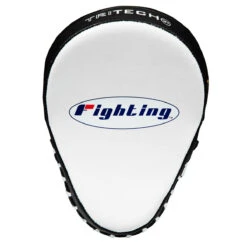 Fighting Tri-Tech Curved Mitts 7 Fighting Tri-Tech Curved Mitts -Sports Boxing fsppm wh bk 2 2
