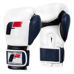 Fighting Force Leather Bag Gloves 25 Fighting Force Leather Bag Gloves -Sports Boxing ftgfbg wh bl bk 2 1