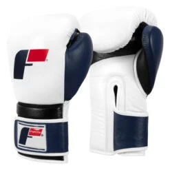Fighting Force Training Gloves -Sports Boxing ftgftg wh bl bk 2 1