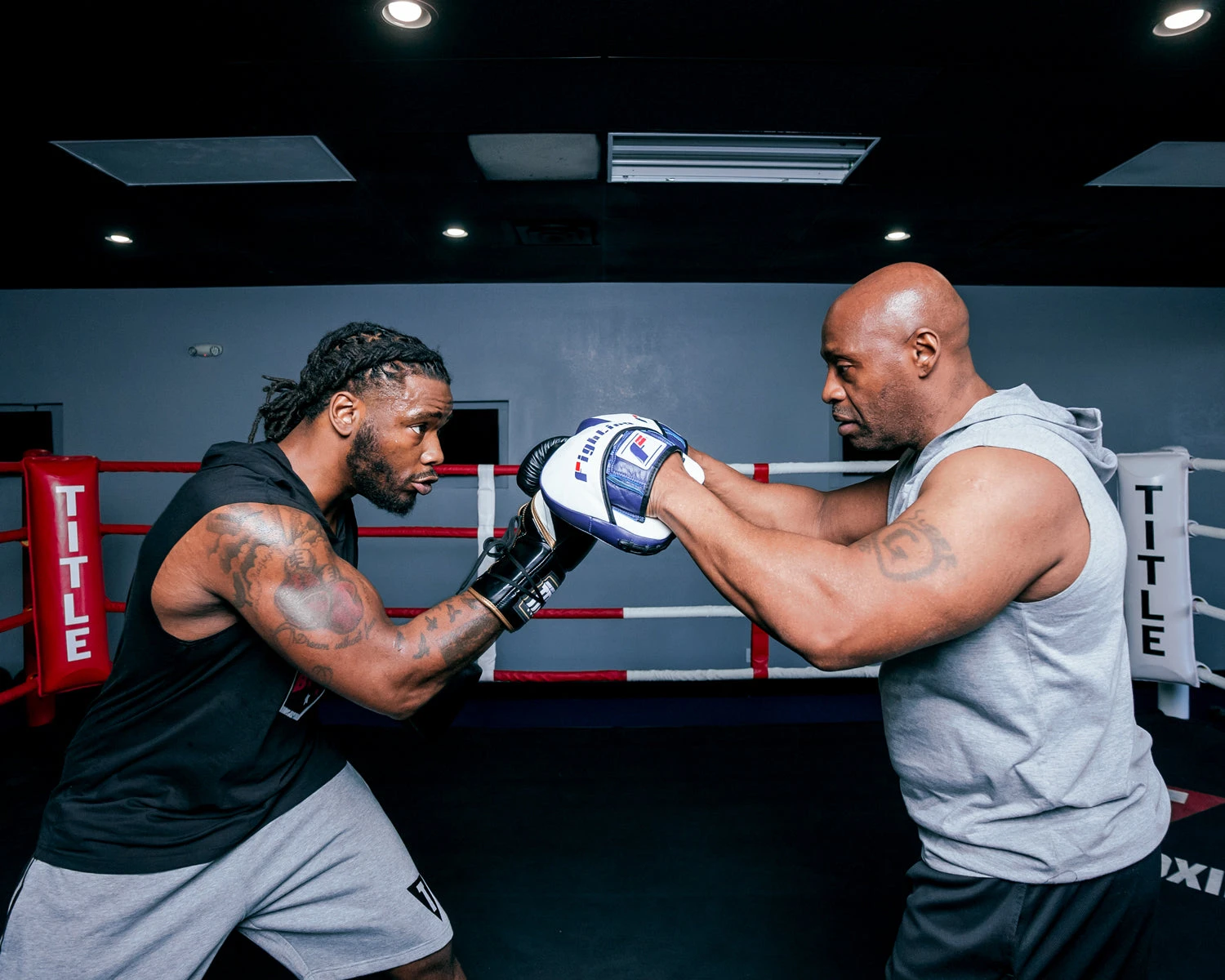 Fighting Force Micro Leather Punch Mitts 9 Fighting Force Micro Leather Punch Mitts - Image 9