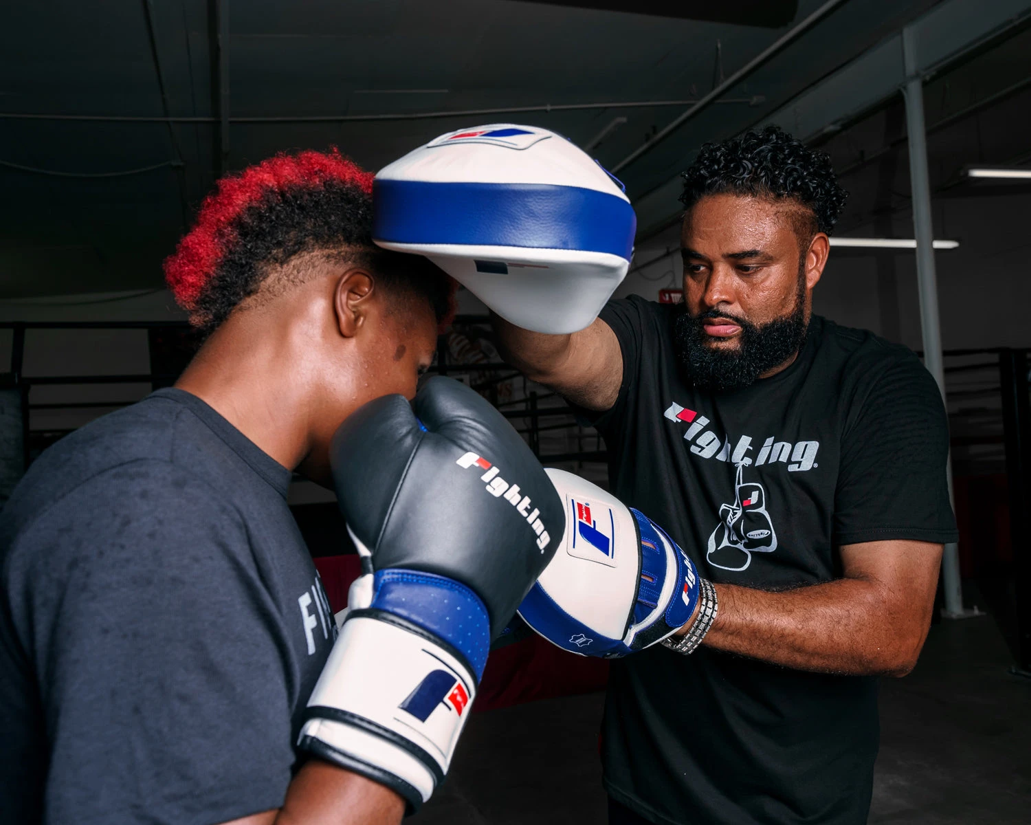 Fighting Force Leather Punch Mitts 7 Fighting Force Leather Punch Mitts - Image 7