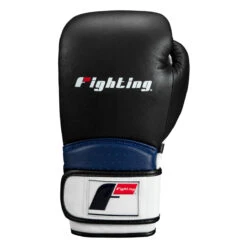 Fighting Ferocity Leather Training Gloves 18 Fighting Ferocity Leather Training Gloves -Sports Boxing ftgtg bk wh bl 3 2