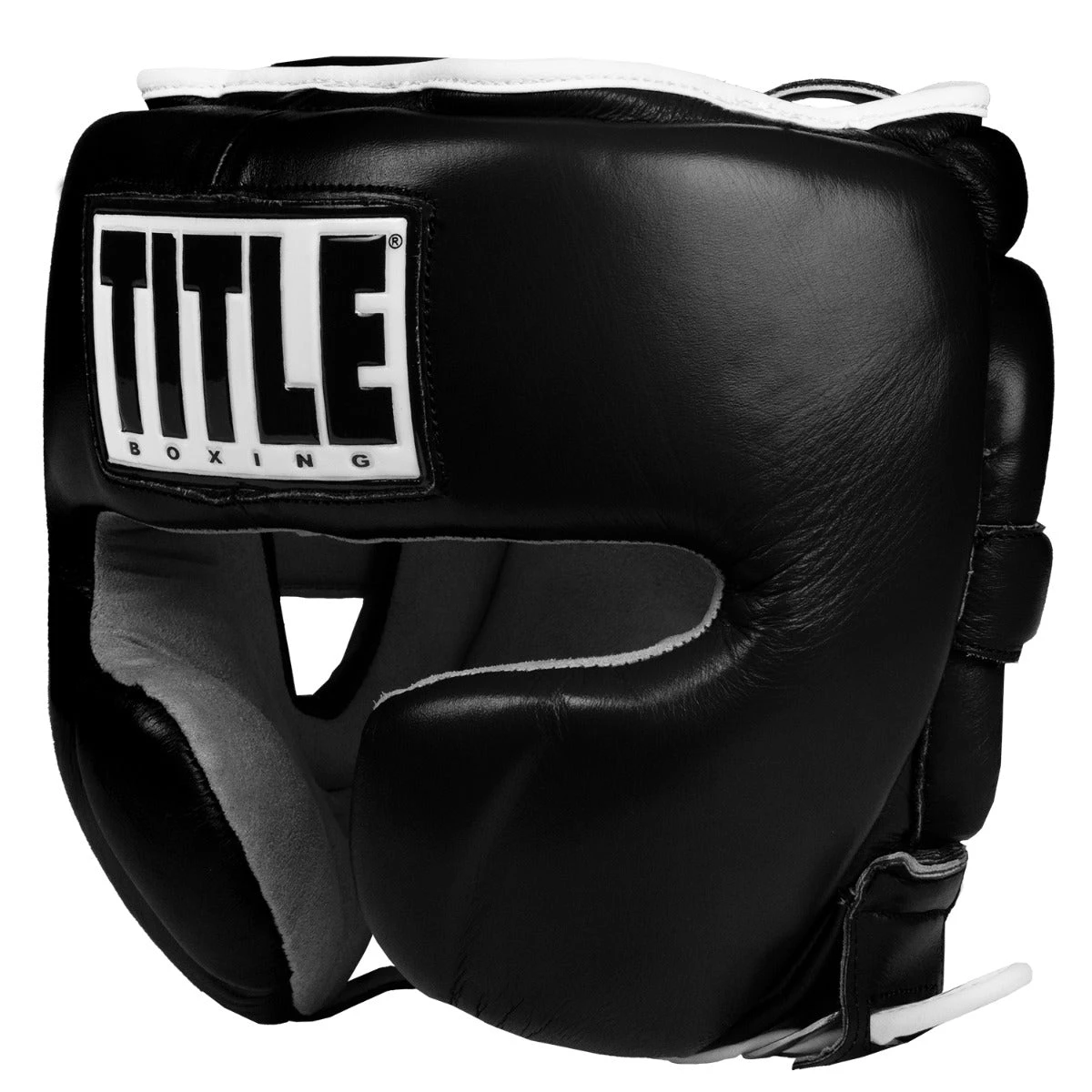 TITLE Boxing Leather Sparring Headgear 1 TITLE Boxing Leather Sparring Headgear