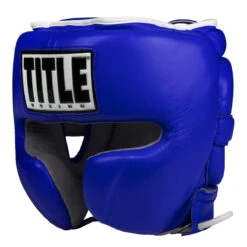 TITLE Boxing Leather Sparring Headgear 25 TITLE Boxing Leather Sparring Headgear -Sports Boxing fthg bl 1