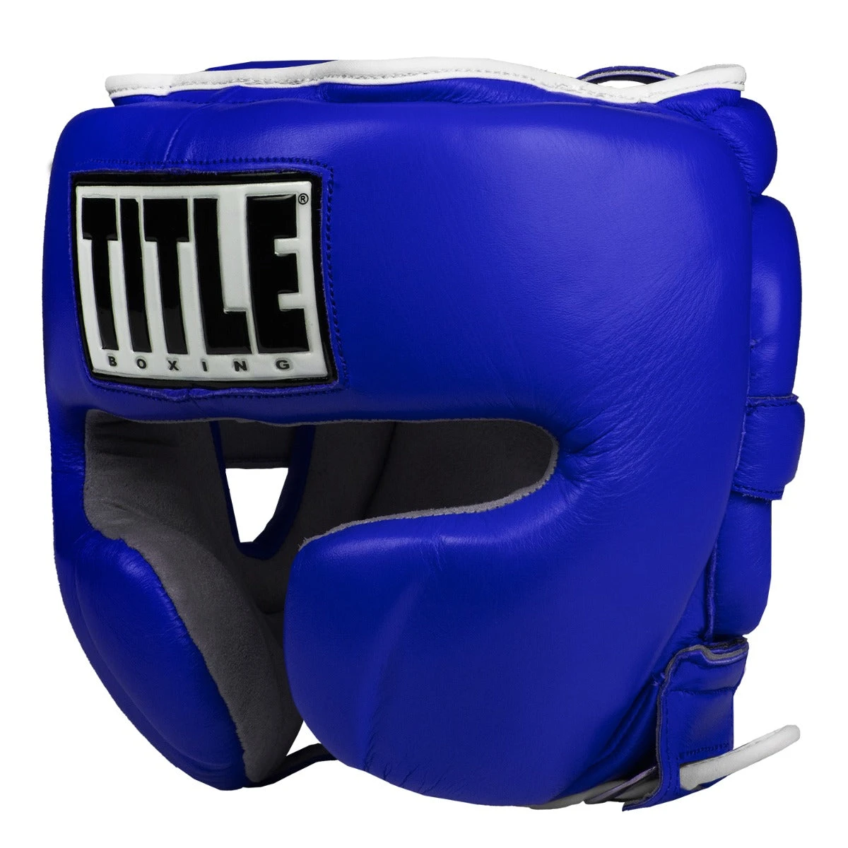 TITLE Boxing Leather Sparring Headgear 6 TITLE Boxing Leather Sparring Headgear - Image 6
