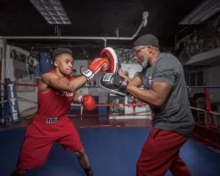 TITLE Boxing Gel Blockade Punch Mitts 12 TITLE Boxing Gel Blockade Punch Mitts -Sports Boxing gcpmc2 bk rd wh 1 1 1 1