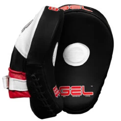 TITLE Boxing Gel World Contoured Punch Mitts -Sports Boxing gcpmc 4 1 2
