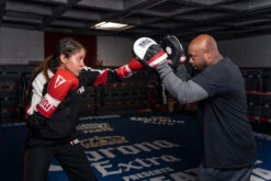 TITLE Boxing Gel World Contoured Punch Mitts -Sports Boxing gcppm