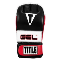 TITLE Boxing Gel Incensed Wristband Heavy Bag Gloves 9 TITLE Boxing Gel Incensed Wristband Heavy Bag Gloves -Sports Boxing giwhbg2 bk wh rd 03