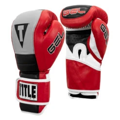 TITLE Boxing Gel Rush Bag Gloves 17 TITLE Boxing Gel Rush Bag Gloves -Sports Boxing grshbg rd gr bk 02