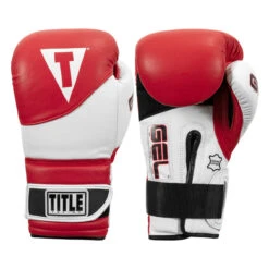 TITLE Boxing Gel Suspense Training Gloves 38 TITLE Boxing Gel Suspense Training Gloves -Sports Boxing gstge rd wh 01