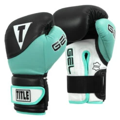 TITLE Boxing Gel Suspense V2T Training Gloves -Sports Boxing gstgev2t bk tq 02