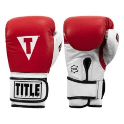 TITLE Boxing Gel World Bag Gloves 34 TITLE Boxing Gel World Bag Gloves -Sports Boxing gtwbg rd wh 0001 1