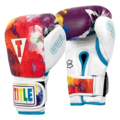 TITLE Boxing Gel World V2T Limited Edition Tie Dye Bag Gloves -Sports Boxing gtwbgle1 02