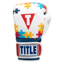 TITLE Boxing Gel World V2T Limited Edition Autism Awareness Bag Gloves -Sports Boxing gtwbgle2 3 1