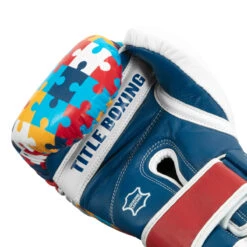 TITLE Boxing Gel World V2T Limited Edition Autism Awareness Bag Gloves -Sports Boxing gtwbgle2 5 1