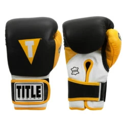 TITLE Boxing Gel World V2T Bag Gloves 29 TITLE Boxing Gel World V2T Bag Gloves -Sports Boxing gtwbgv2t bk ye 01 2
