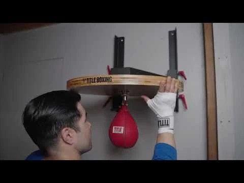 TITLE Boxing Forged Steel Adjustable Pro Speed Bag Platform 6 TITLE Boxing Forged Steel Adjustable Pro Speed Bag Platform - Image 6