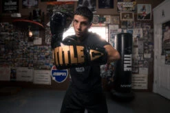 TITLE Boxing Inferno Intensity Lace Training Gloves -Sports Boxing itgli ace bk gd 1