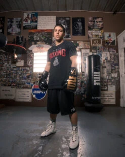 TITLE Boxing Inferno Intensity Lace Training Gloves -Sports Boxing itgli ace bk gd 3 2