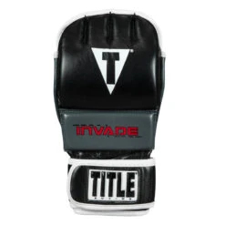 TITLE Boxing Invade Wrist Wrap Heavy Bag Gloves 2.0 9 TITLE Boxing Invade Wrist Wrap Heavy Bag Gloves 2.0 -Sports Boxing iwhbg2 bk wh 3 1