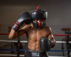 TITLE Boxing Ko-Vert Headgear 16 TITLE Boxing Ko-Vert Headgear -Sports Boxing kovhg bk 2 2